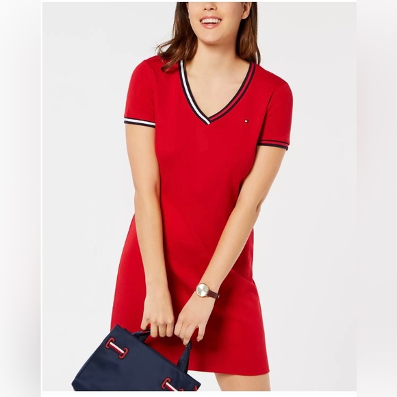 Tommy Hilfiger Cotton Dress - Picture 2 of 7
